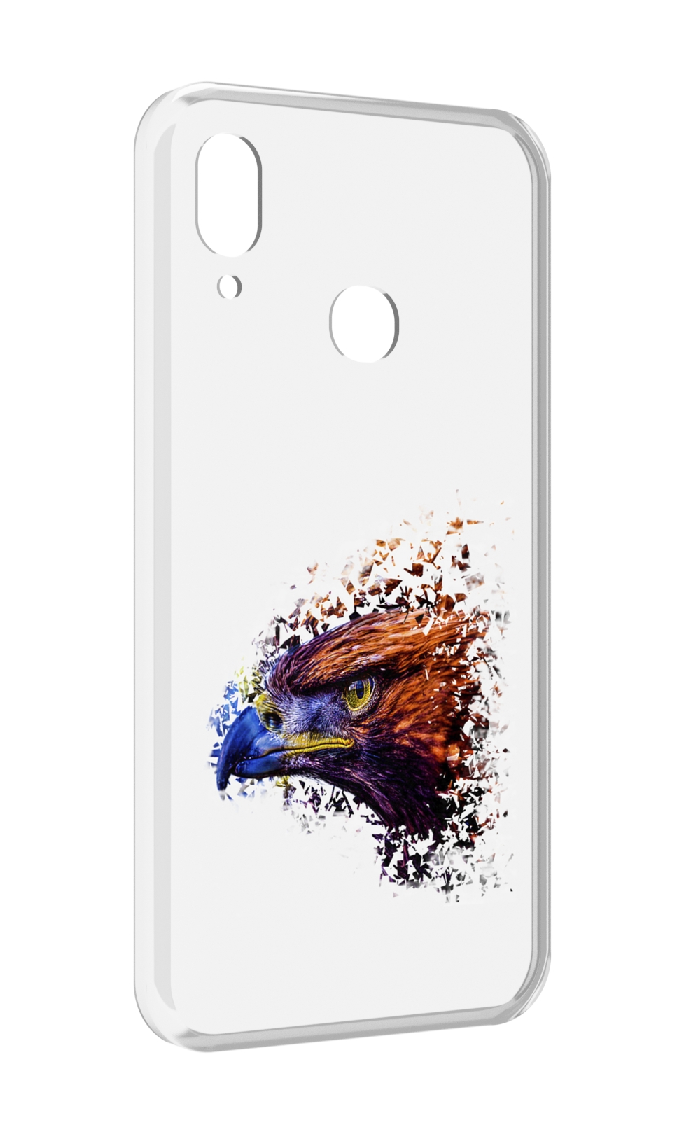 

Чехол MyPads красочный орел для BQ BQ-6040L Magic, Прозрачный, Tocco