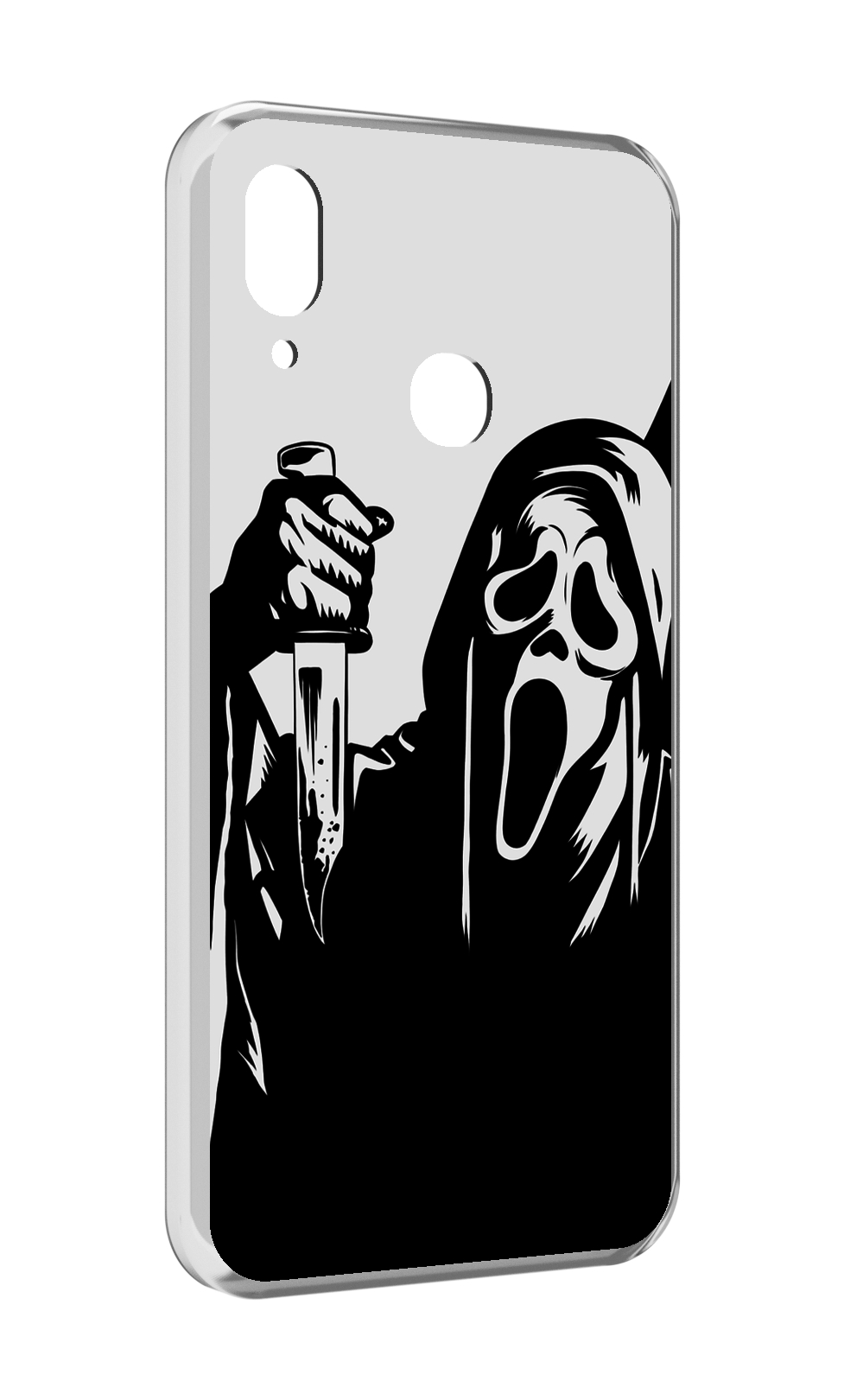 

Чехол MyPads крик-с-ножом для BQ BQ-6040L Magic, Прозрачный, Tocco