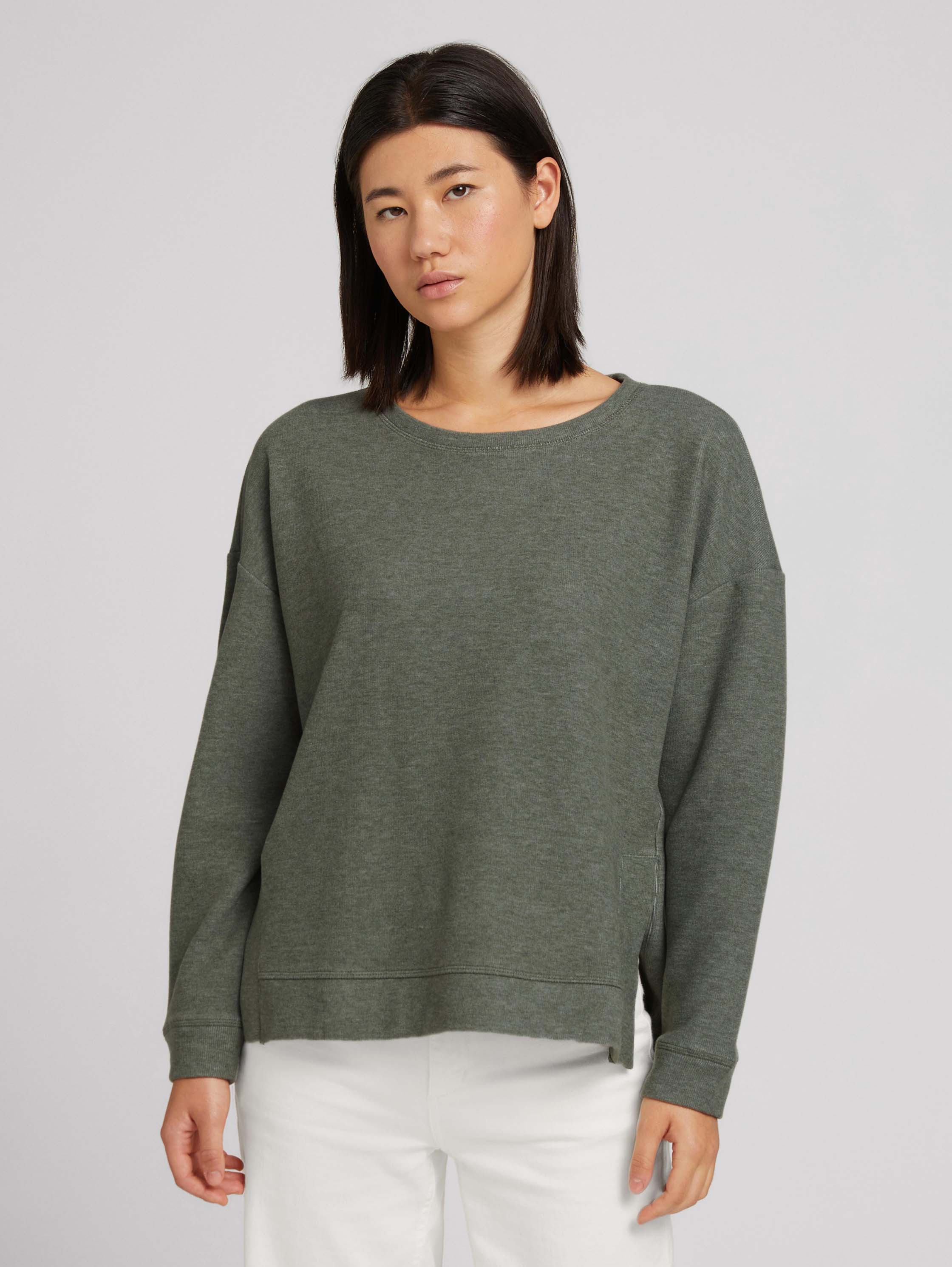 

Свитшот женский TOM TAILOR 1028837 зеленый XS, 1028837