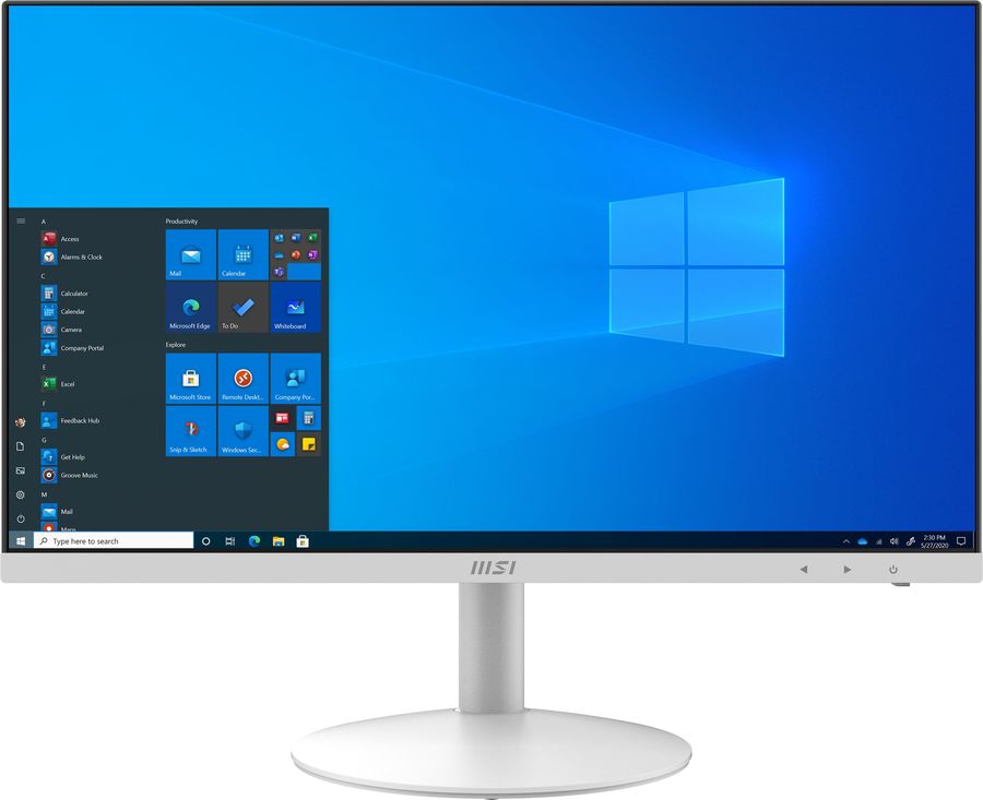фото Моноблок msi pro ap241 11m-434ru (ms-ae03) white (9s6-ae0312-476)