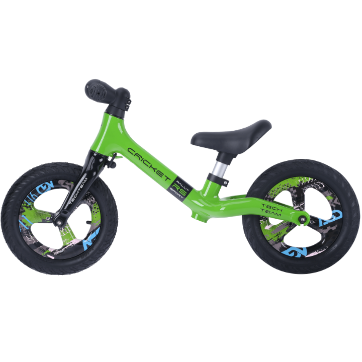 Купить 224069, Детский беговел Тесh Теаm Сriскеt RS на литых дисках, зеленый, Tech Team,