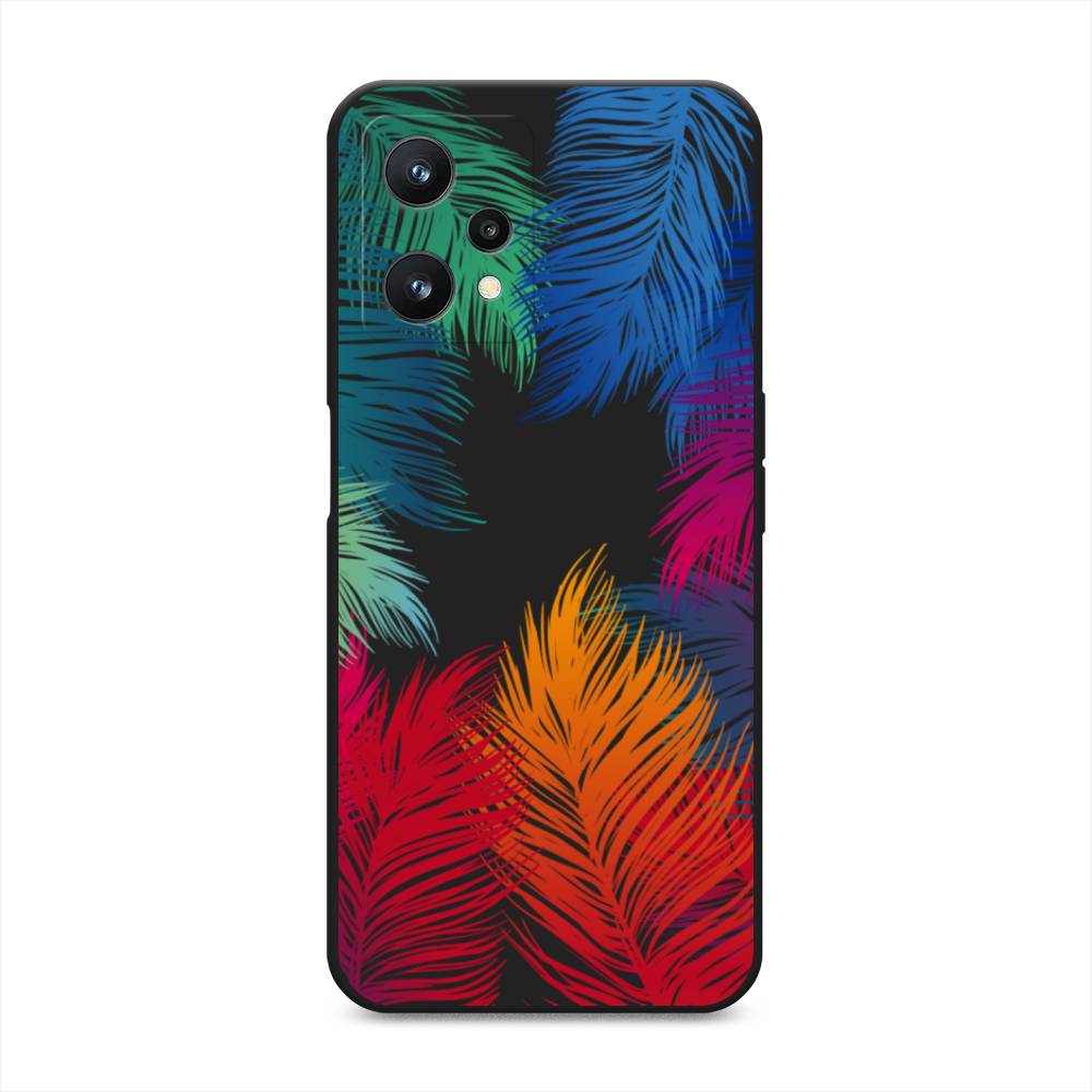 

Чехол Awog на Realme 9 Pro "Рамка из перьев", Красный, 2511152-1