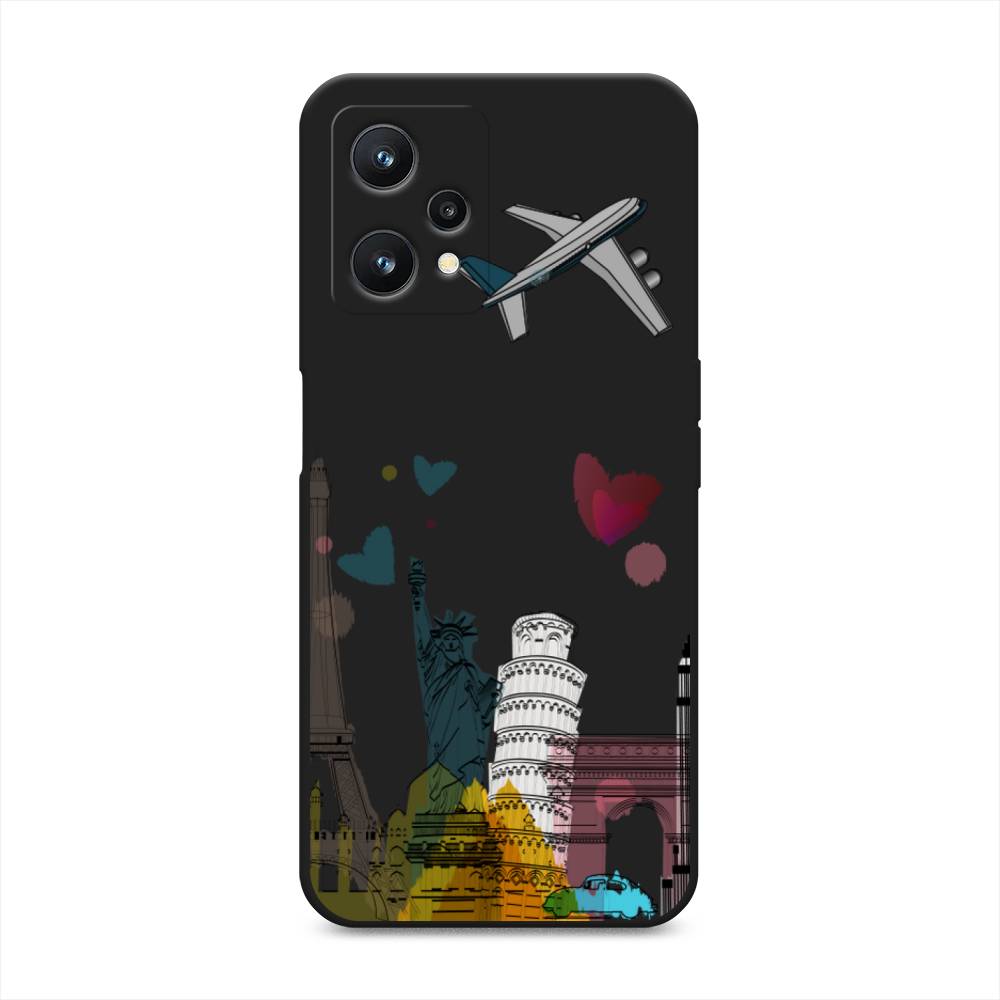 

Чехол Awog на Realme 9 Pro "Самолет путешествий", Желтый, 2511152-1