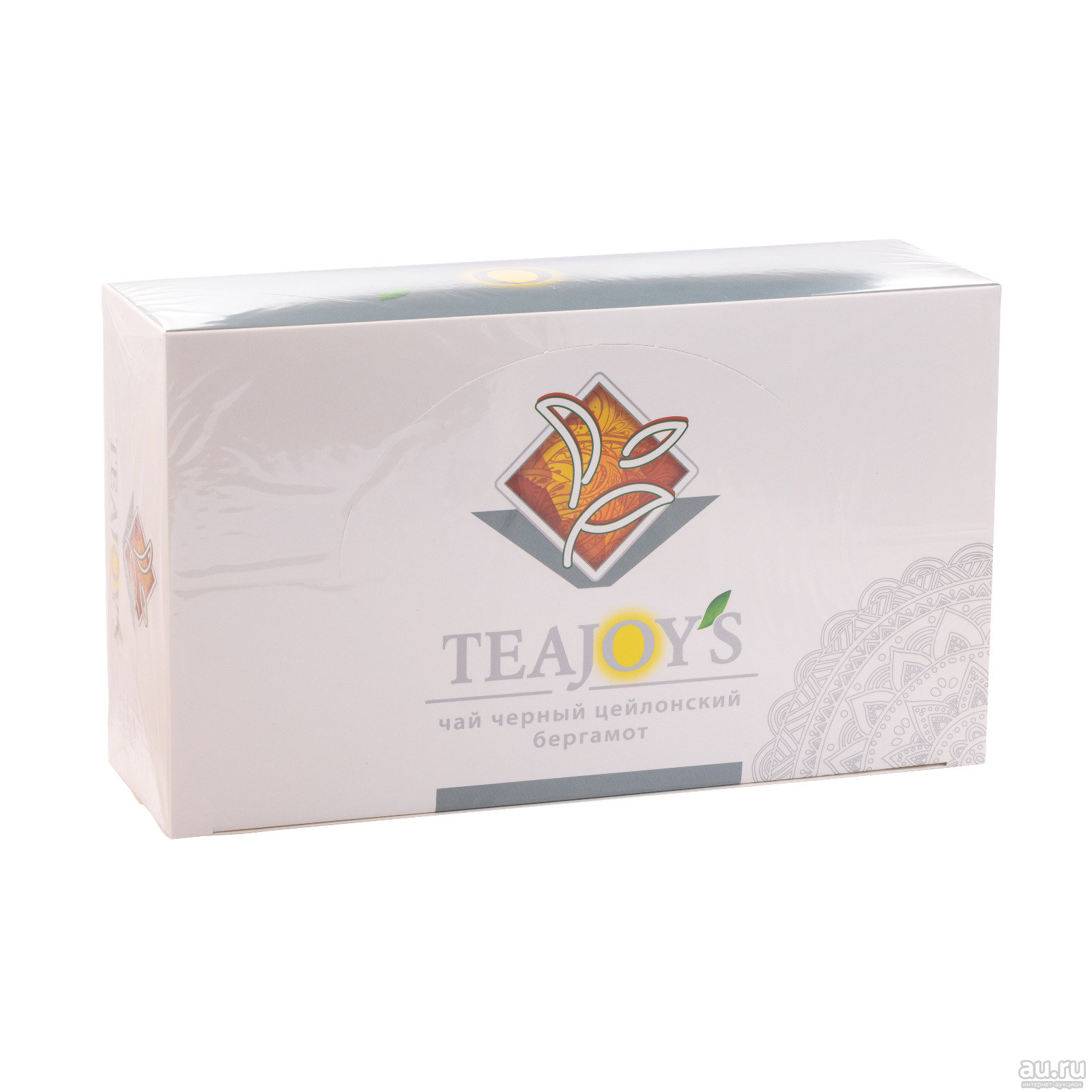 Чай Tea Joy`S Цейлонский с бергамотом 100*2,0 (6к)