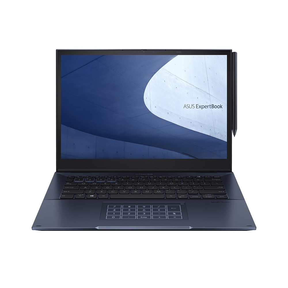 фото Ноутбук-трансформер asus expertbook b7 flip b7402fea dark blue (90nx0481-m006l0)