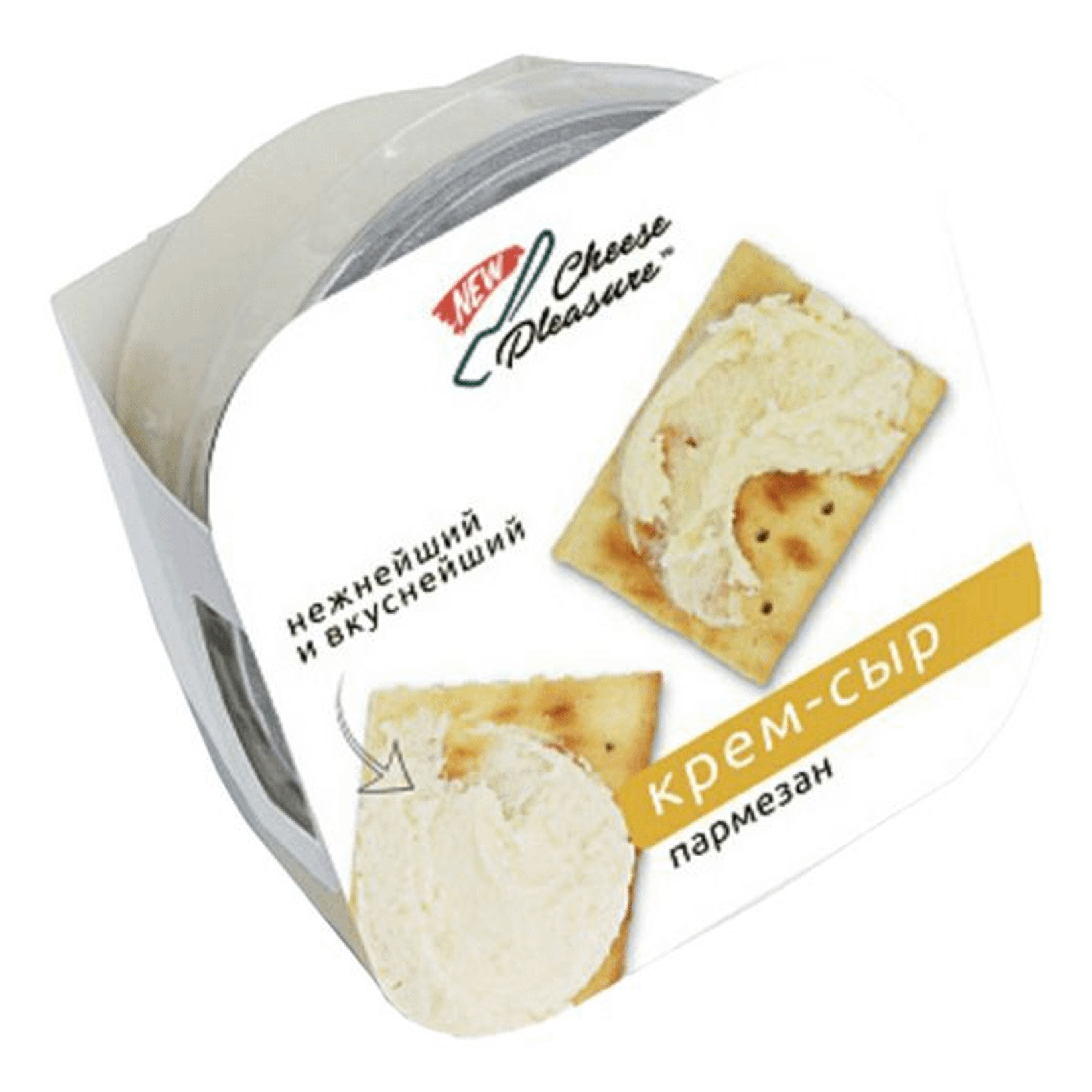 

Сыр мягкий Cheese Pleasure Крем-сыр с пармезаном 100 г