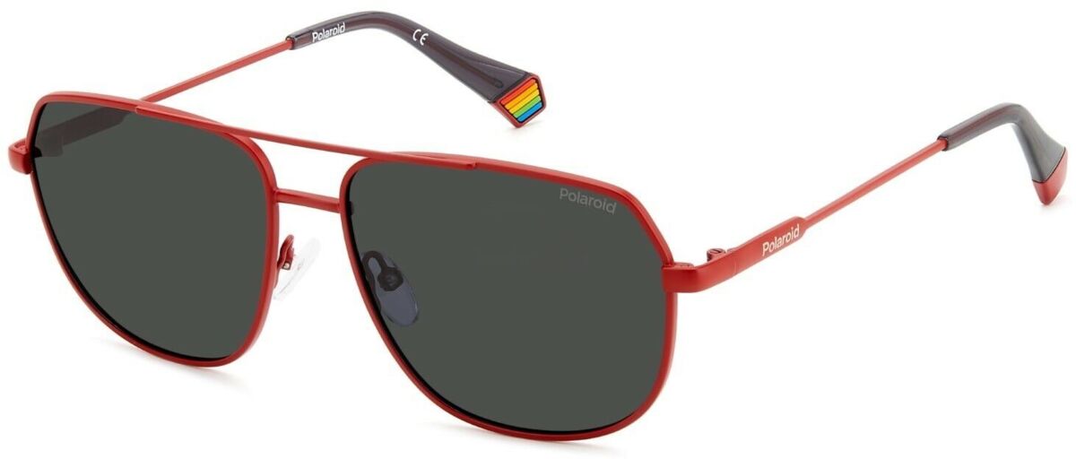 

Солнцезащитные очки унисекс Polaroid PLD 6195/S/X 0Z3, красный, PLD 6195/S/X 0Z3