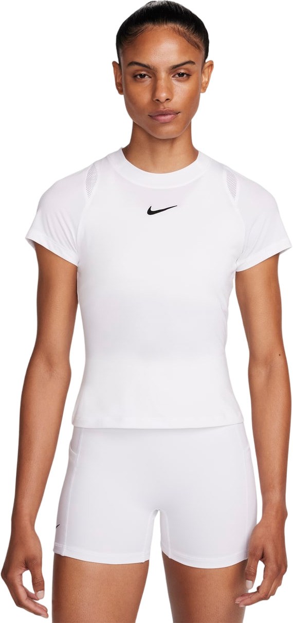 

Футболка женская Nike W NKCT DF ADVTG SS TOP белая L, Белый, W NKCT DF ADVTG SS TOP