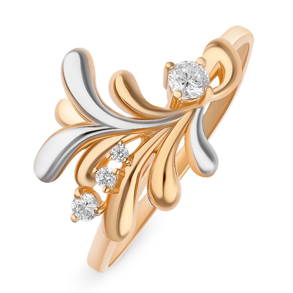 

Кольцо из красного золота с фианитом р.  585Gold 301009600, 301009600