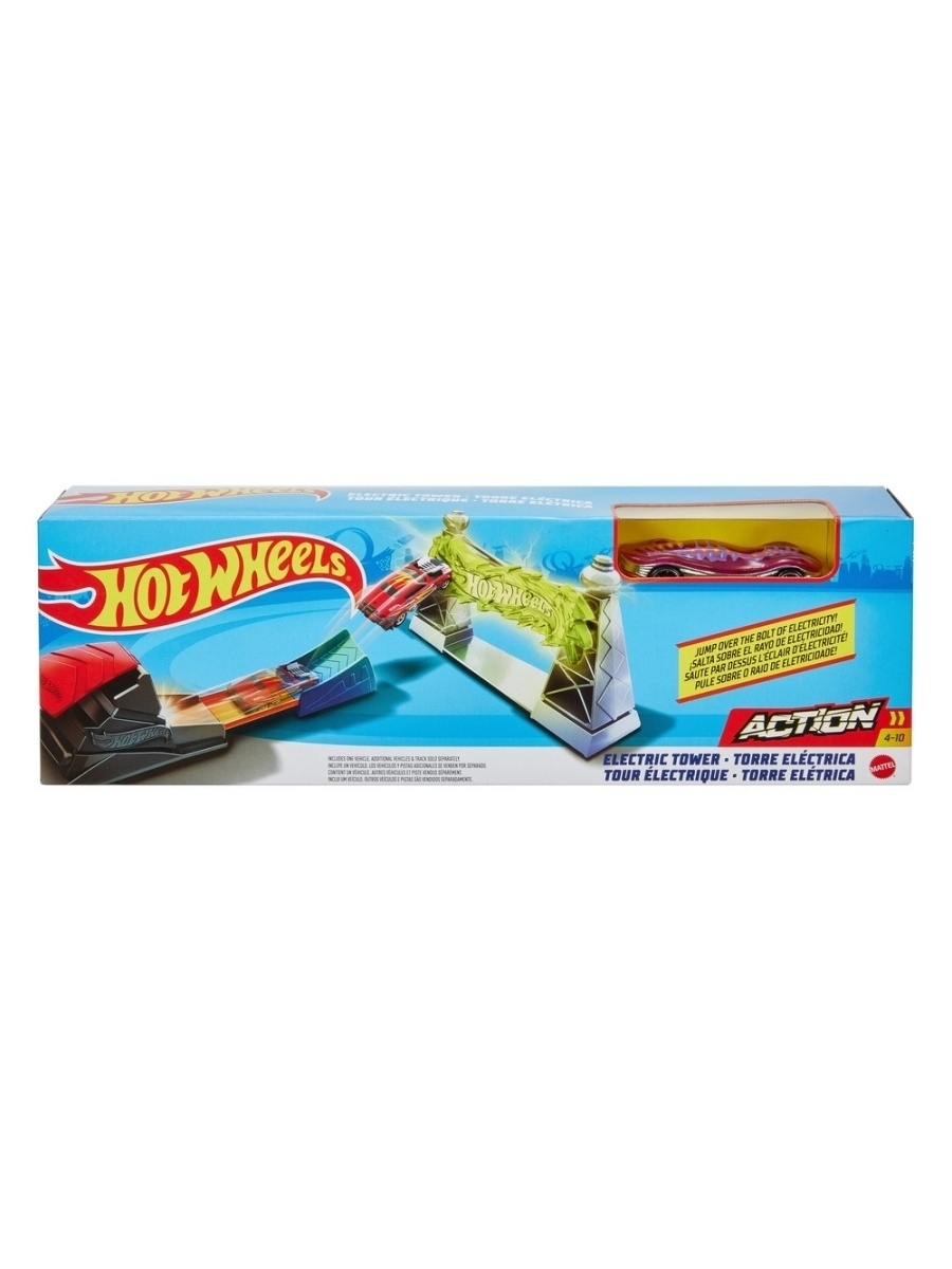 

Игровой набор Hot Wheels трюковой автотрек Экшн "ELECTRIC TOWER" / FTH79-FTH80, FTH79-FTH80