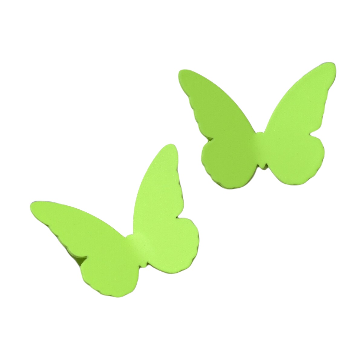 

Серьги металл "Яркость" бабочки, цвет салатовый, П00000348