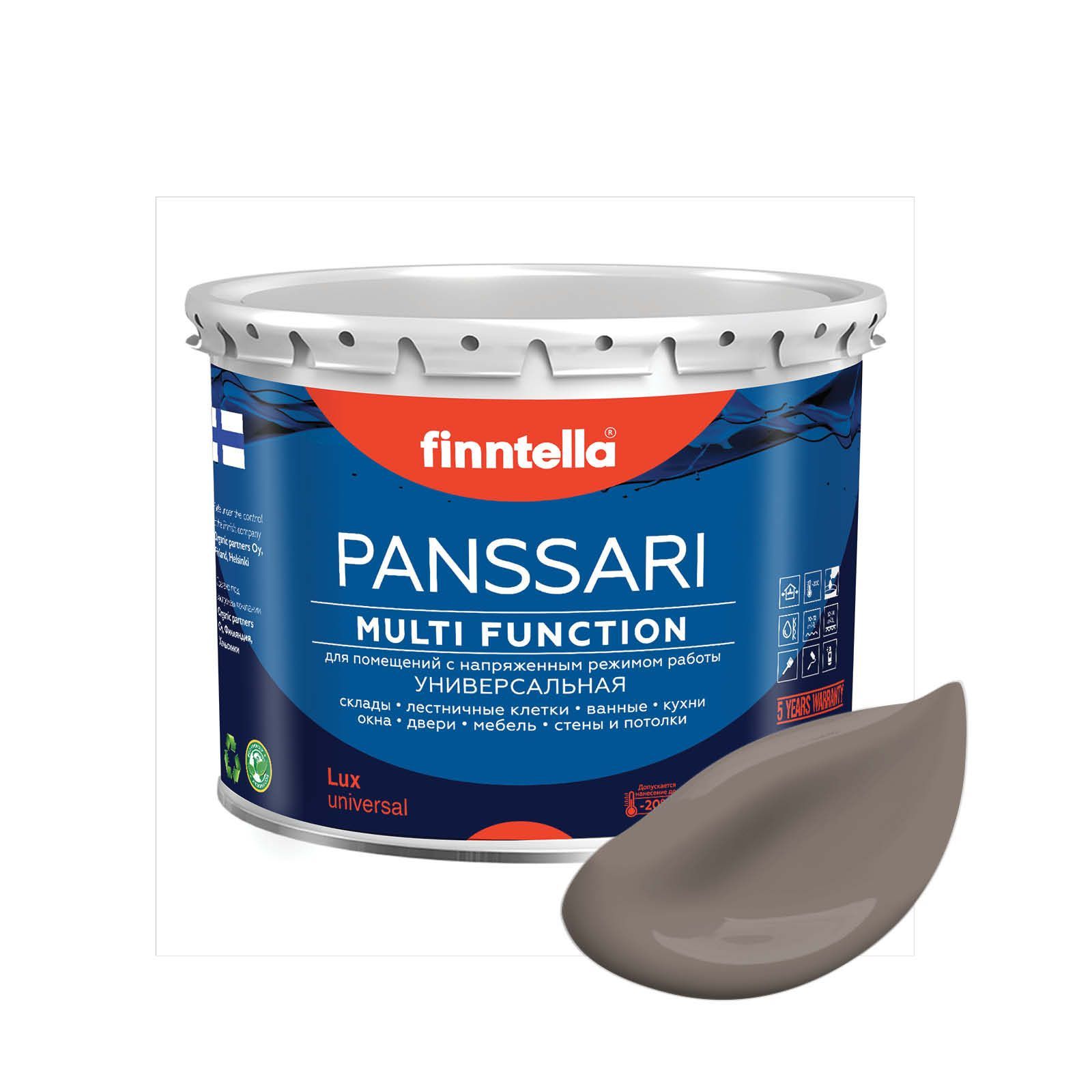 

Краска PANSSARI, MAITOSUKLAA коричневый, 2,7л, PANSSARI. Грунт-эмаль для всех типов поверхностей. Защитная. Эмаль универсальная. Быстросохнущая.