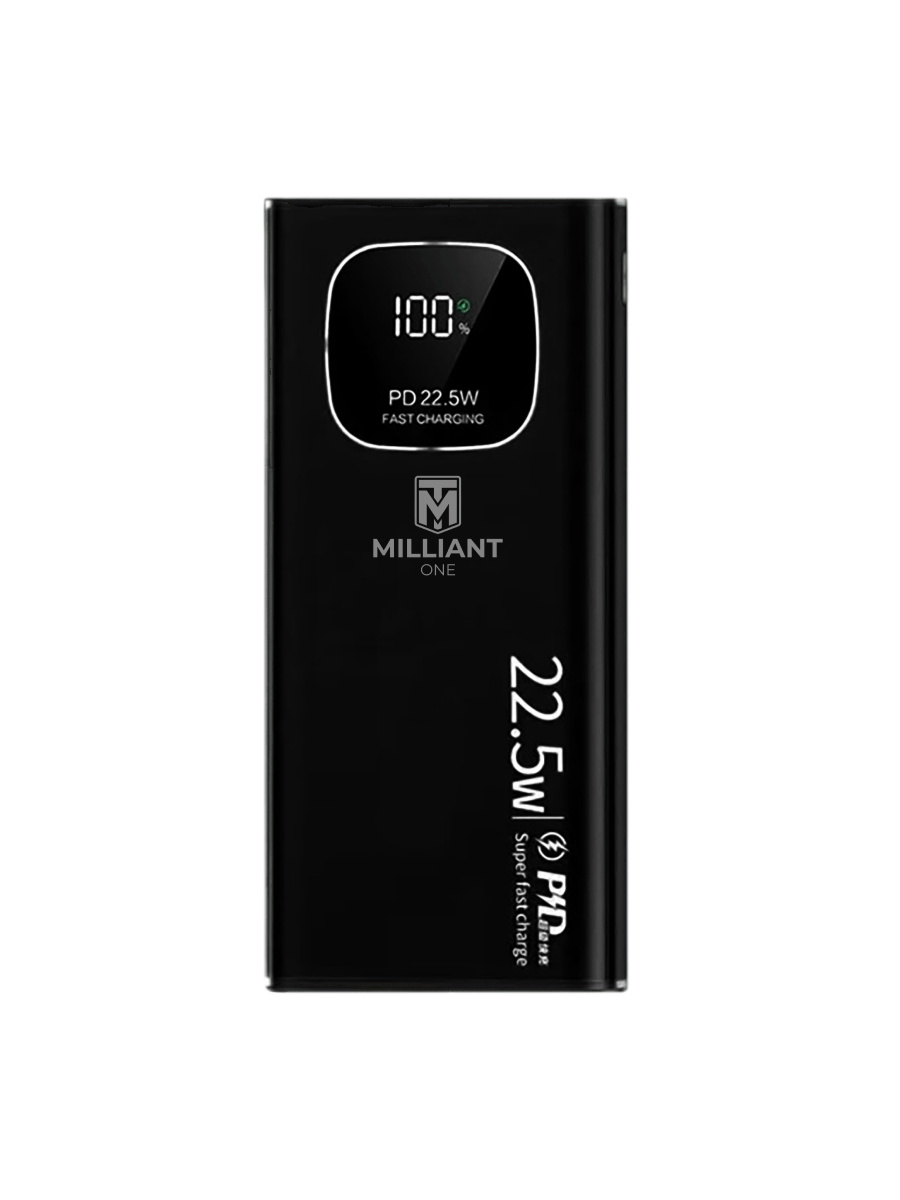 

Внешний аккумулятор Milliant One 20000 мА/ч, красный (Powerbank-MilliantOne-20000-black), One 20000