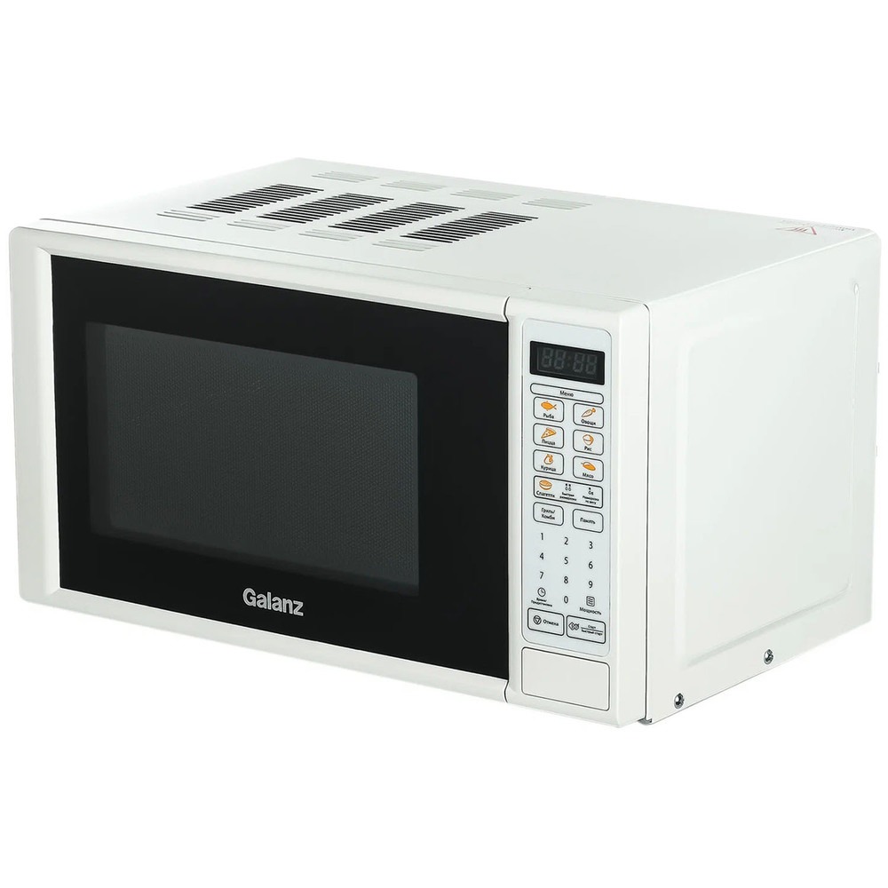 Микроволновая печь соло Galanz MOG-2011DW белый микроволновая печь galanz mog 2011dw 20л 700вт белый