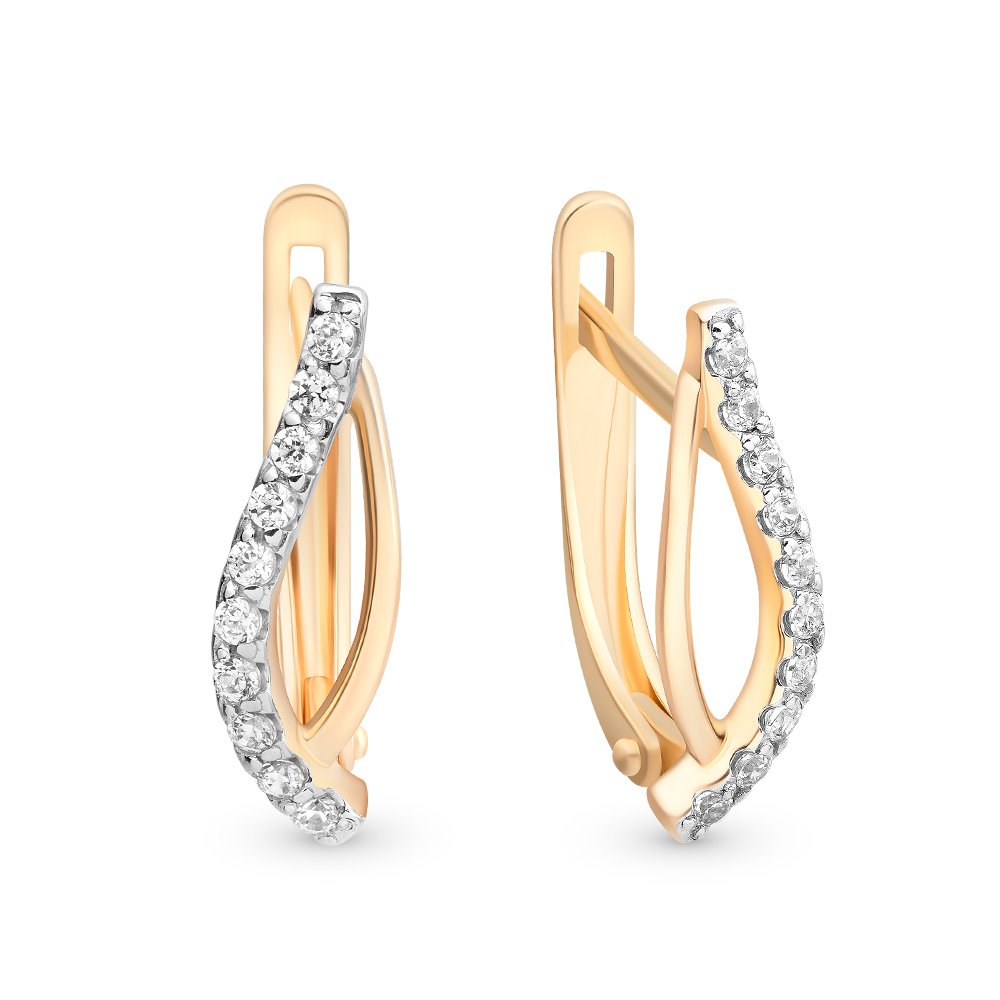 

Серьги из красного золота с Swarovski 585Gold 302005057, 302005057