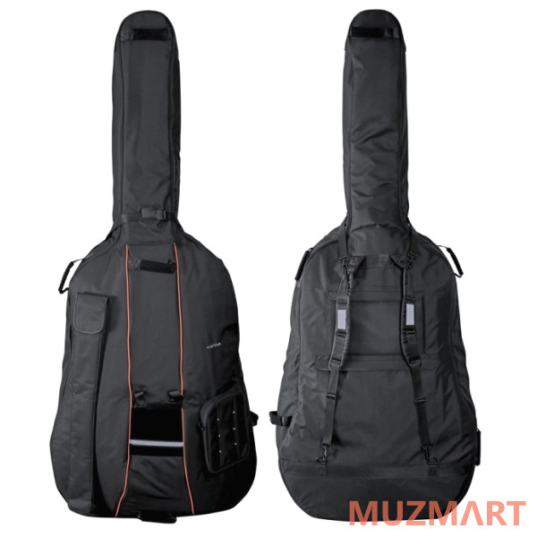 фото Gewa double bass bag premium 1/2 чехол для контрабаса, 1/2