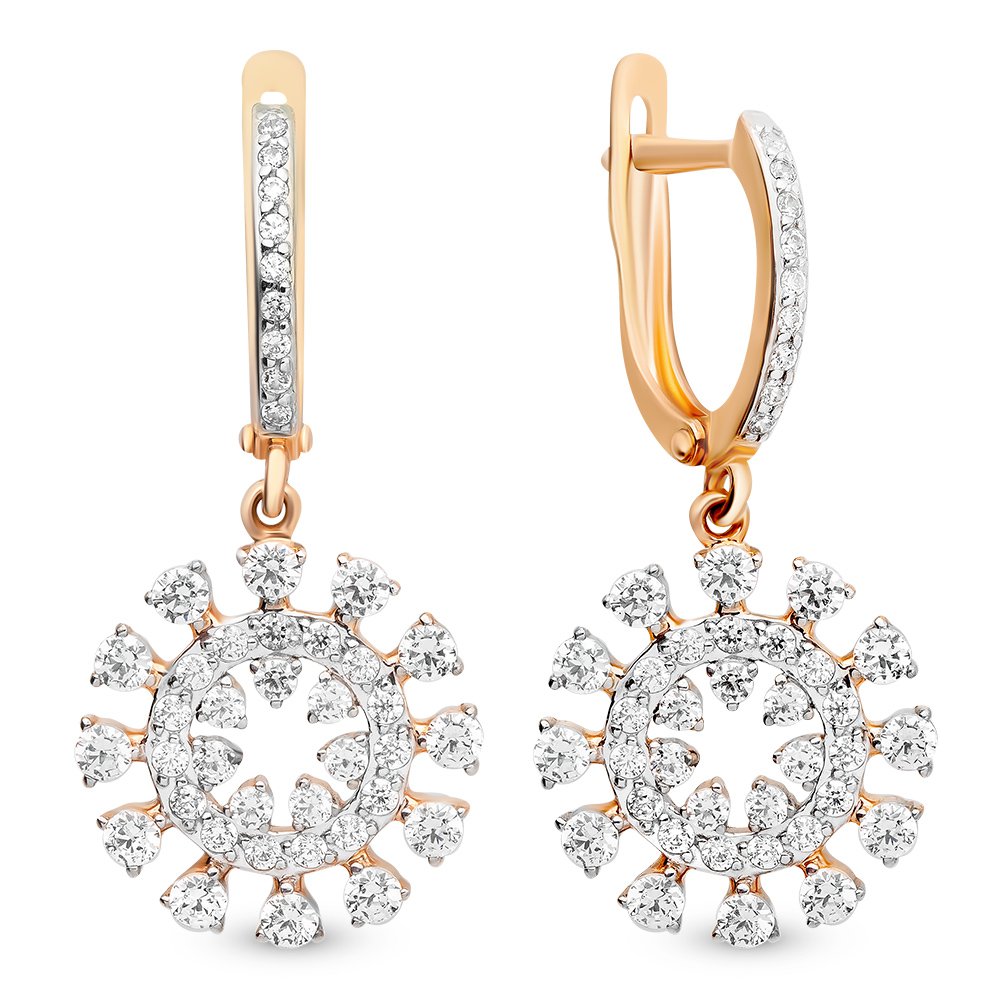 

Серьги из красного золота с Swarovski 585Gold 302005051, 302005051