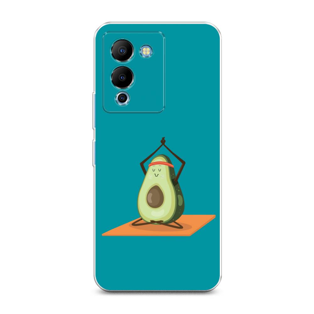 

Чехол для Infinix Note 12 G96 "Расслабься с авокадо", Голубой, 3101550-6