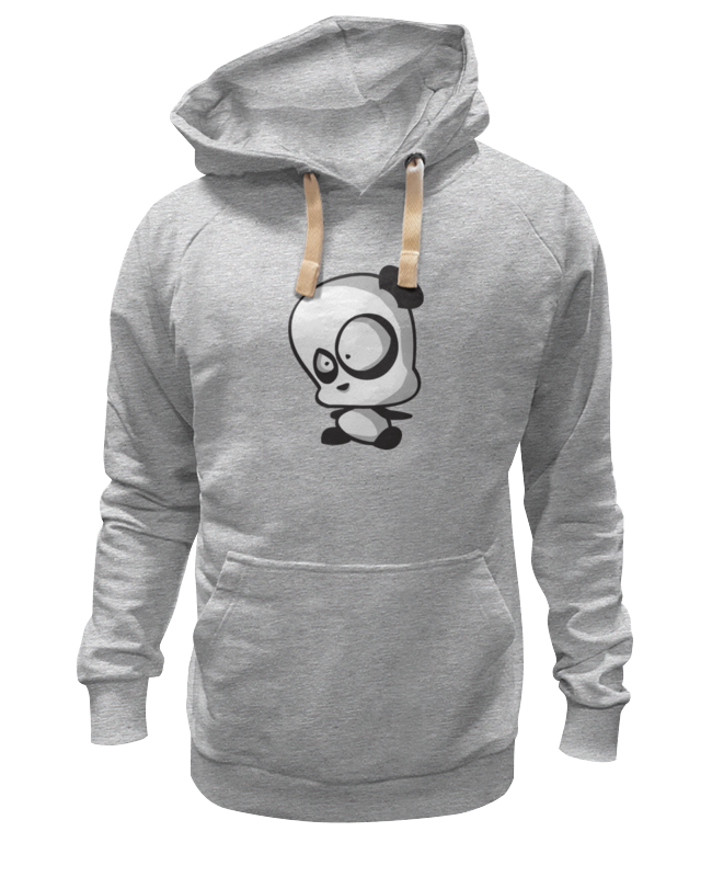 

Худи унисекс Printio Панда (panda) серое S, Серый, Панда (panda)