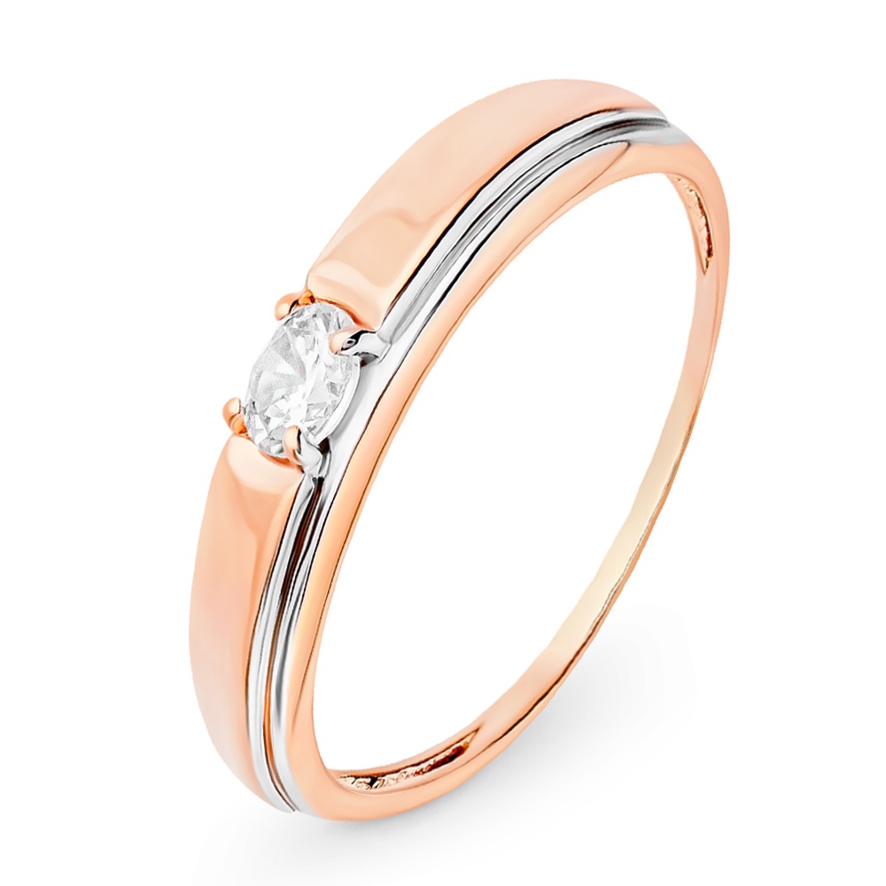 

Кольцо из красного золота с фианитом р.  585Gold 301011548, 301011548
