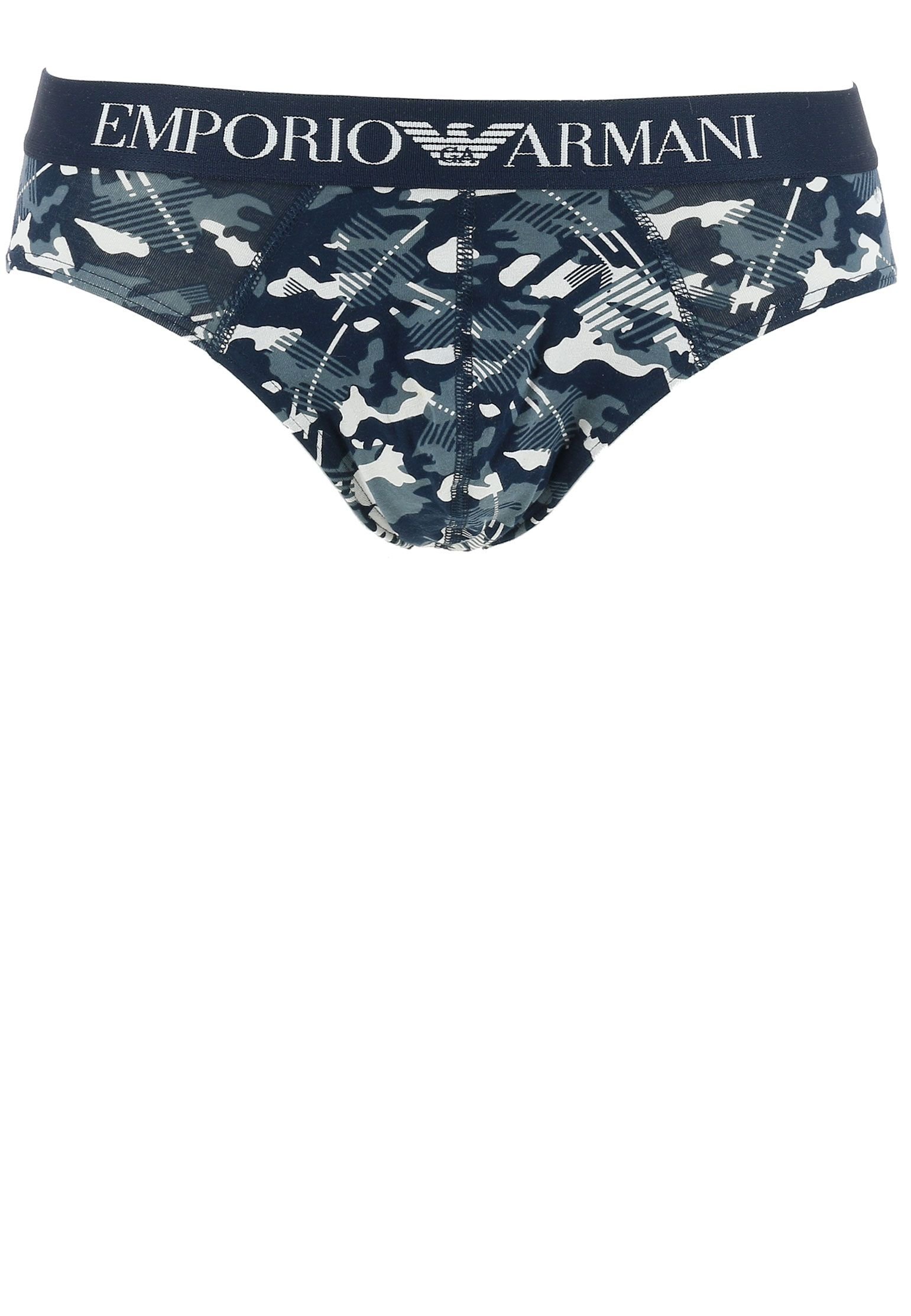 

Трусы мужские Emporio Armani 87898 синие S, Синий, 87898