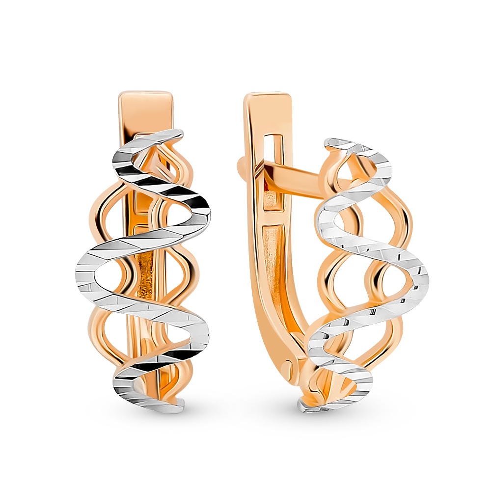 

Серьги из красного золота 585Gold 402004257, 402004257