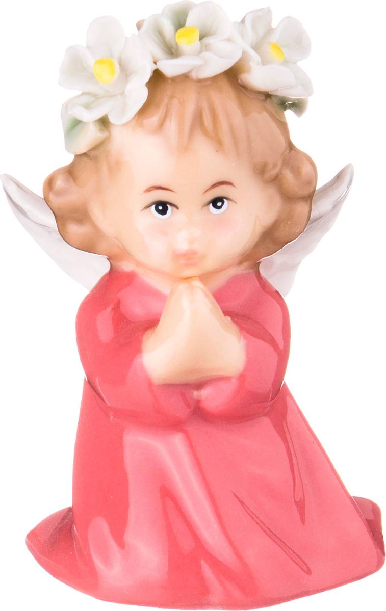 

Набор из 6 штук Фигурка Lefard Mio Angelo 5х4х7см фарфор 146-651_, Розовый