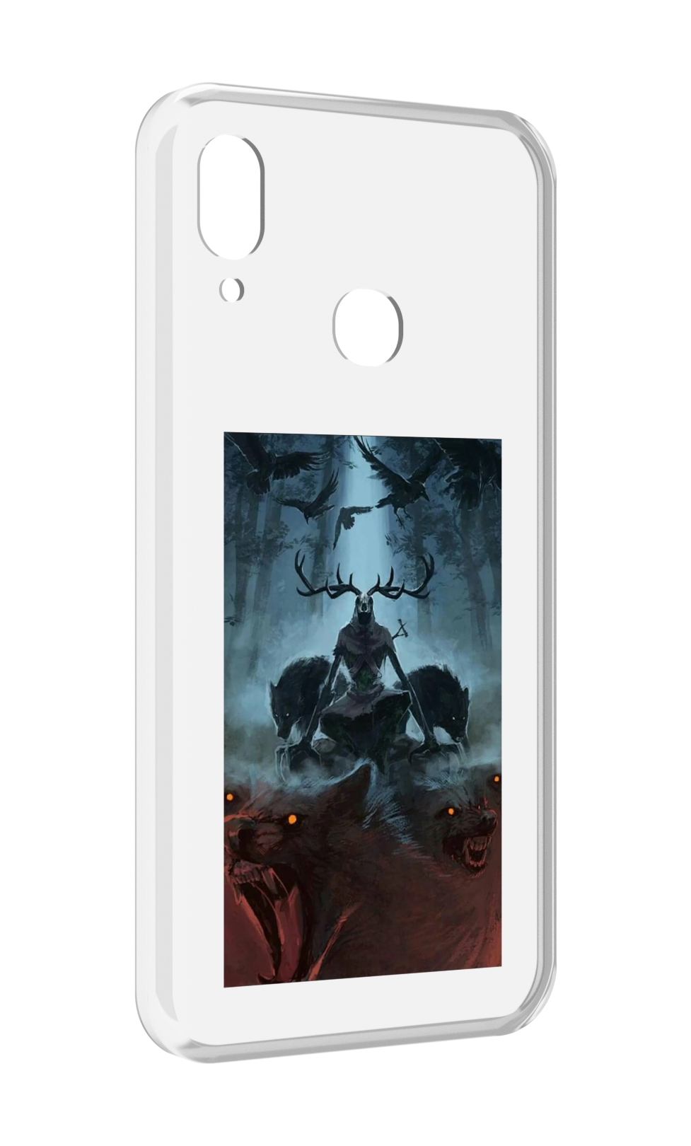 

Чехол MyPads лось демон для BQ BQ-6040L Magic, Прозрачный, Tocco