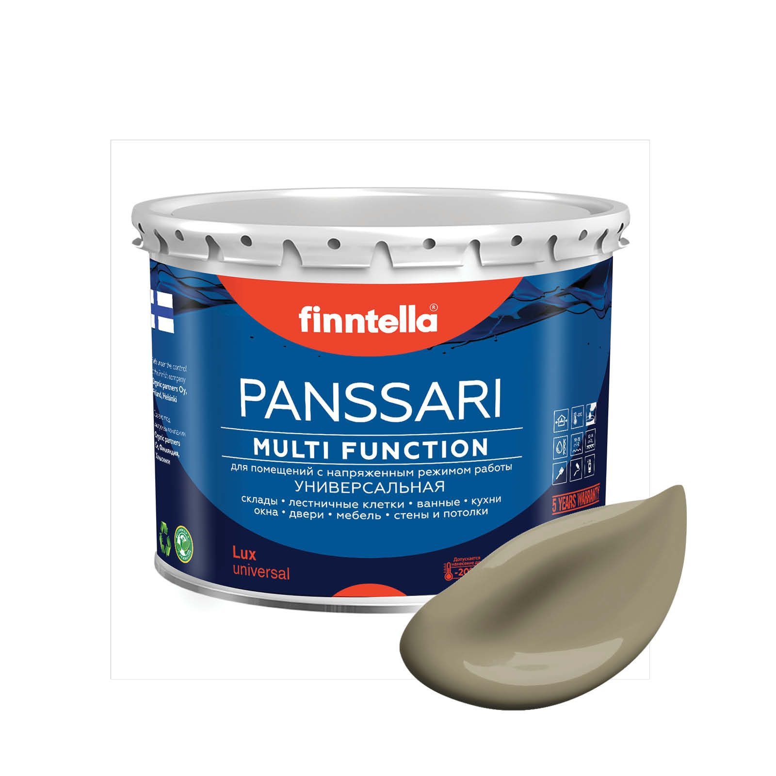 

Краска PANSSARI, RUSKEA KHAKI коричневый хаки, 2,7л, PANSSARI. Грунт-эмаль для всех типов поверхностей. Защитная. Эмаль универсальная. Быстросохнущая.