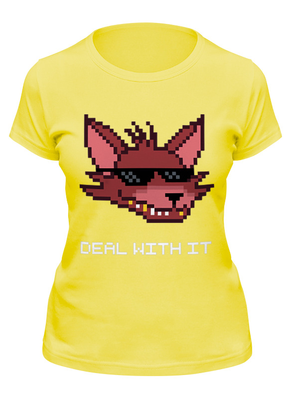 

Футболка женская Printio Foxy (пять ночей у фредди) желтая S, Желтый, Foxy (пять ночей у фредди)