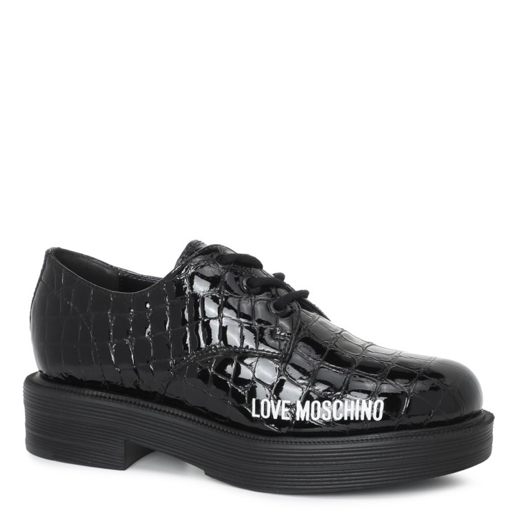 

Полуботинки женские Love Moschino JA10144G черные 38 EU, JA10144G