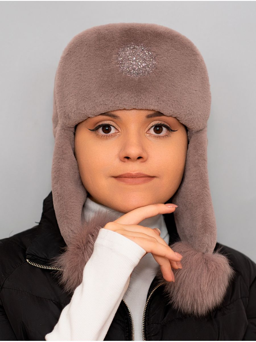 

Шапка женская Po-sezony 23233 кофейная, р.53-55, Коричневый, 23233