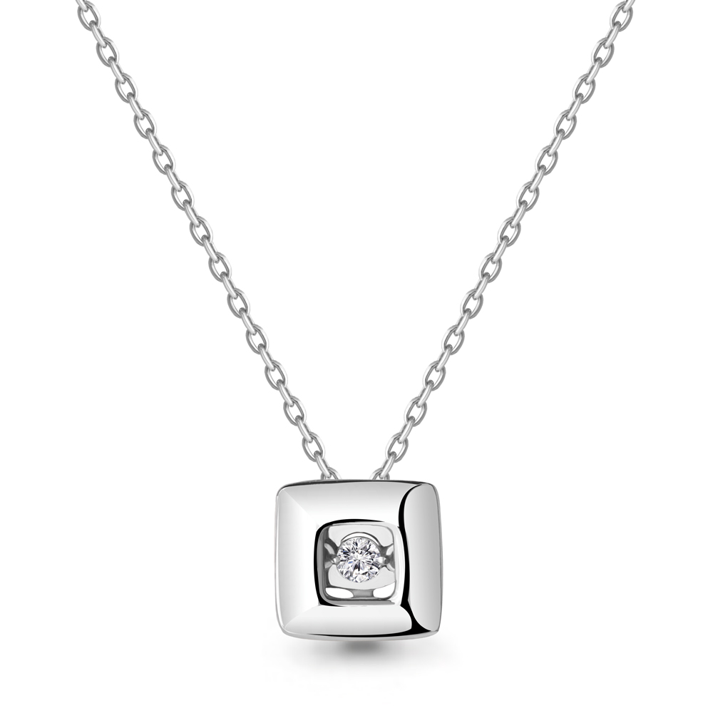 

Колье из белого золота с бриллиантом Aquamarine 45 см Aquamarine 971031_585_бз, 971031_585_бз
