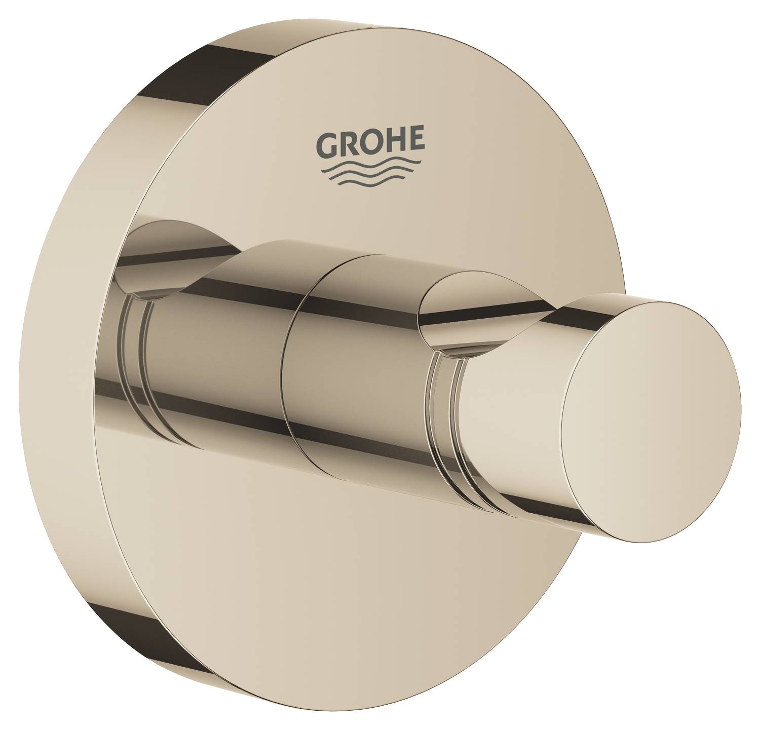 фото Крючок для халата grohe essentials, никель глянец (40364be1)