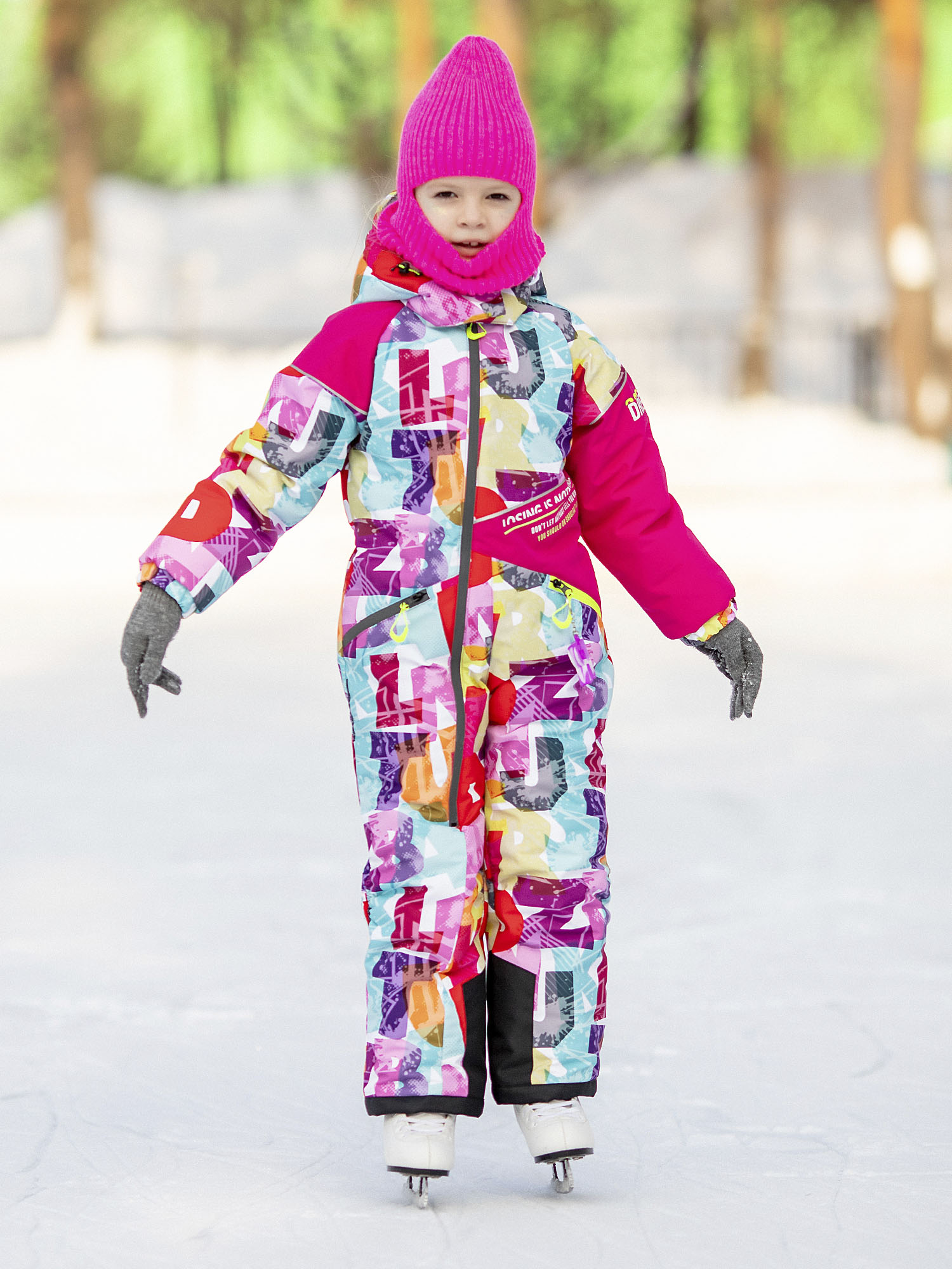 фото Комбинезон детский batik 111-23з-01 цв. мультиколор/красный р. 116