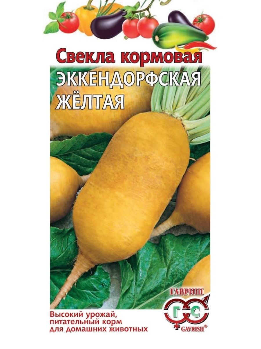 

Семена свекла Гавриш Эккендорфская Желтая 000854-1 1 уп.