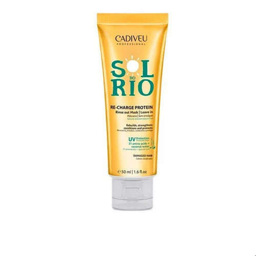 

Протеиновый заряд для волос Cadiveu Professional Sol do Rio Re-Charge Protein, 50 мл.