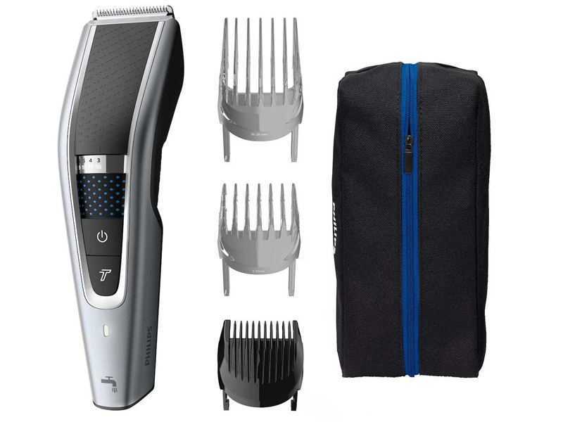 Машинка для стрижки волос Philips HC5630 черный, серый машинка для стрижки волос philips series 3000 qc5130 15