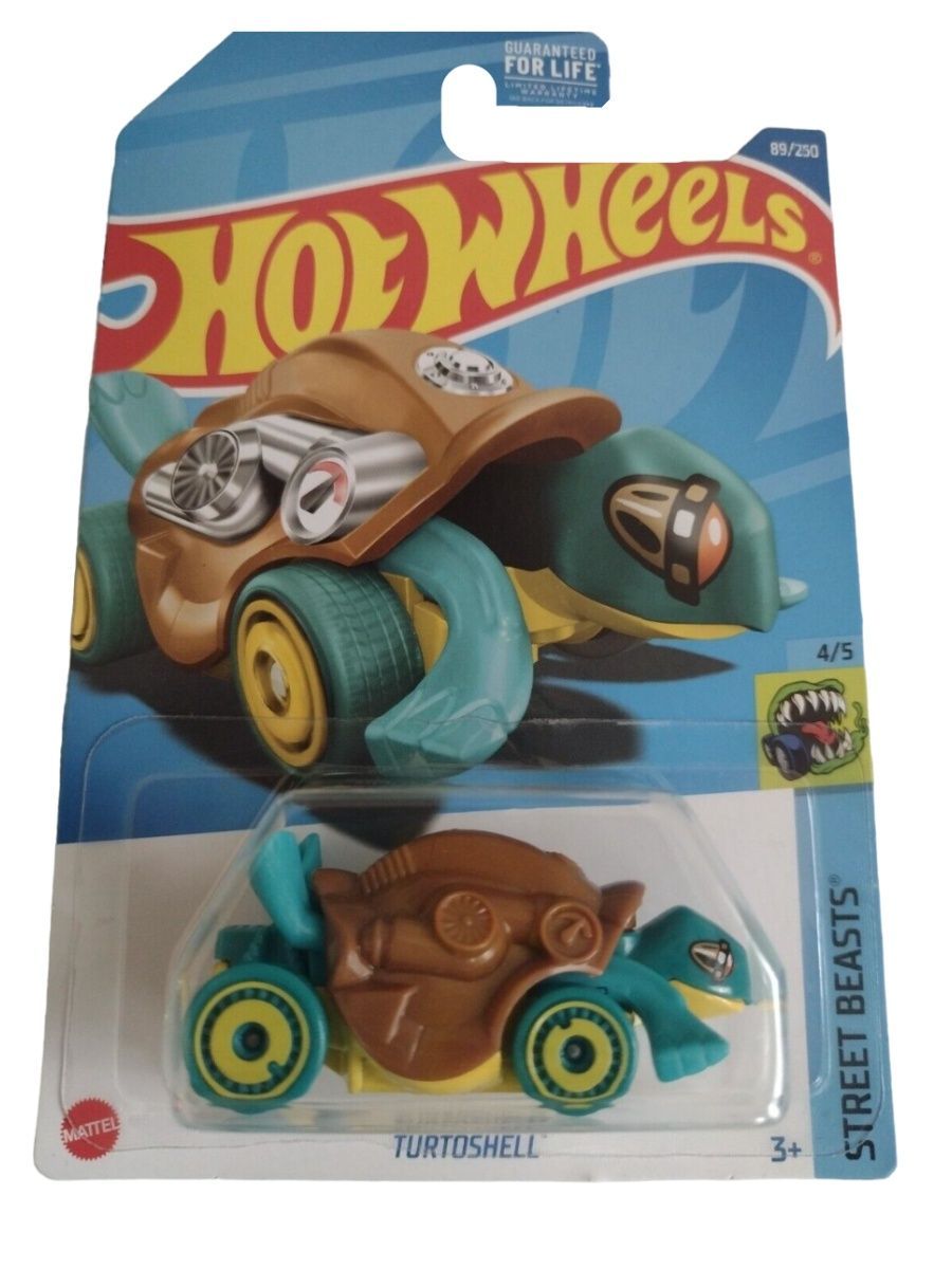 фото Машинка hot wheels коллекционная (оригинал) turtoshell коричневый/бирюзовый