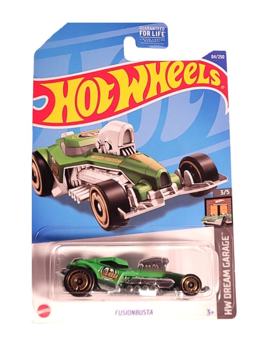 

Машинка Hot Wheels коллекционная (оригинал) FUSIONBUSTA зеленый, HCX66