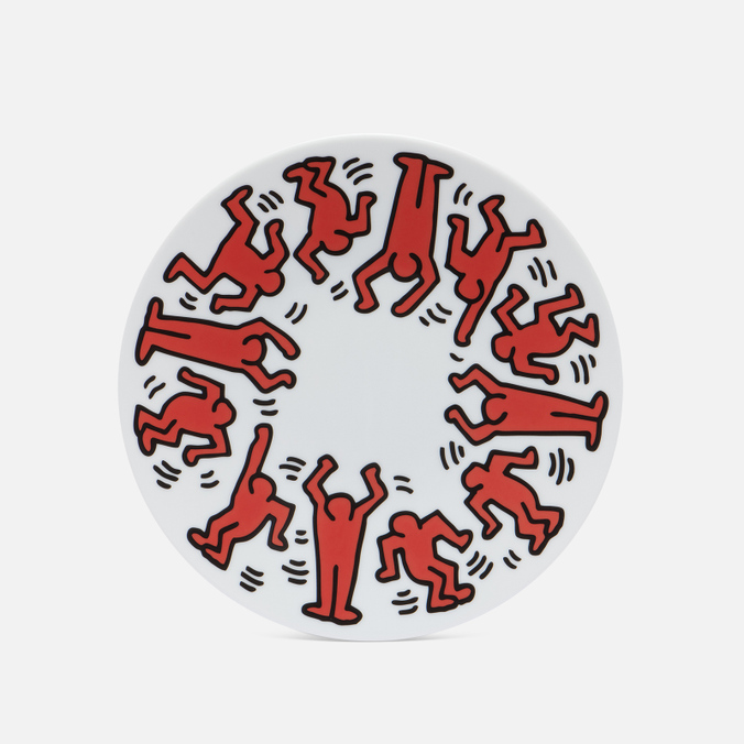 

Ligne Blanche Keith Haring Red On White Medium, CAKH14