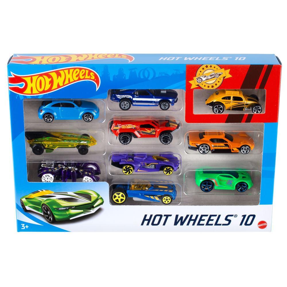 

Набор машинок Hot Wheels 10 шт. в упаковке "Коллекционные в ассортименте", 54886