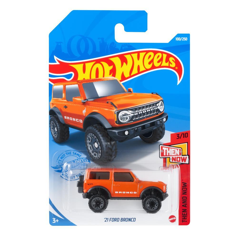 

Машинка Hot Wheels коллекционная (оригинал) 21 FORD BRONCO оранжевый, GTB86