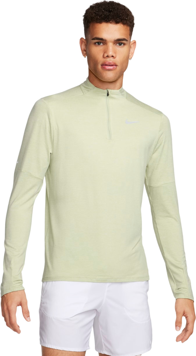 

Лонгслив мужской Nike M NK DF ELMNT TOP HZ бежевый S, M NK DF ELMNT TOP HZ
