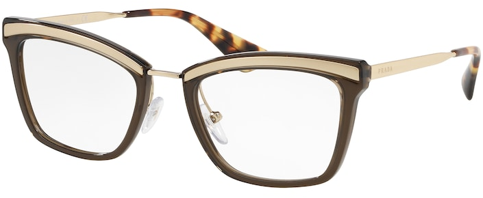 

Оправа для очков женская PRADA 0PR 15UV / 50 KJM-1O1, коричневый, 0PR 15UV / 50 KJM-1O1