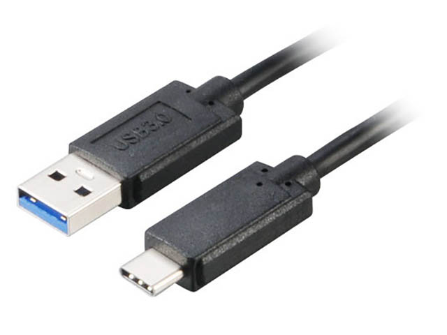 

Аксессуар Akasa USB 3.1 Type-C - Type-A 1m AK-CBUB27-10BK, AK-CBUB27-10BK