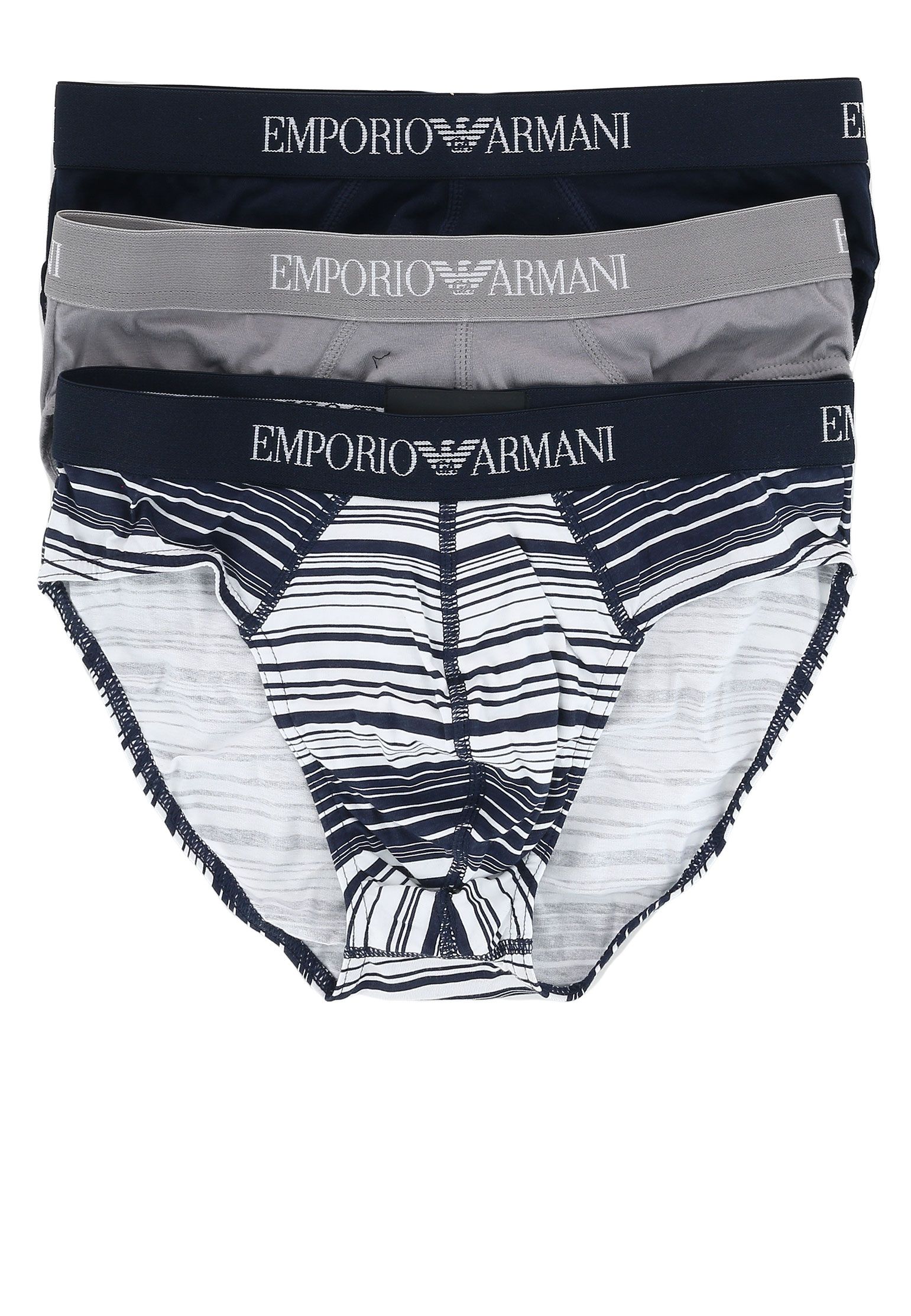 фото Набор слипов мужской emporio armani 87896 синий xl