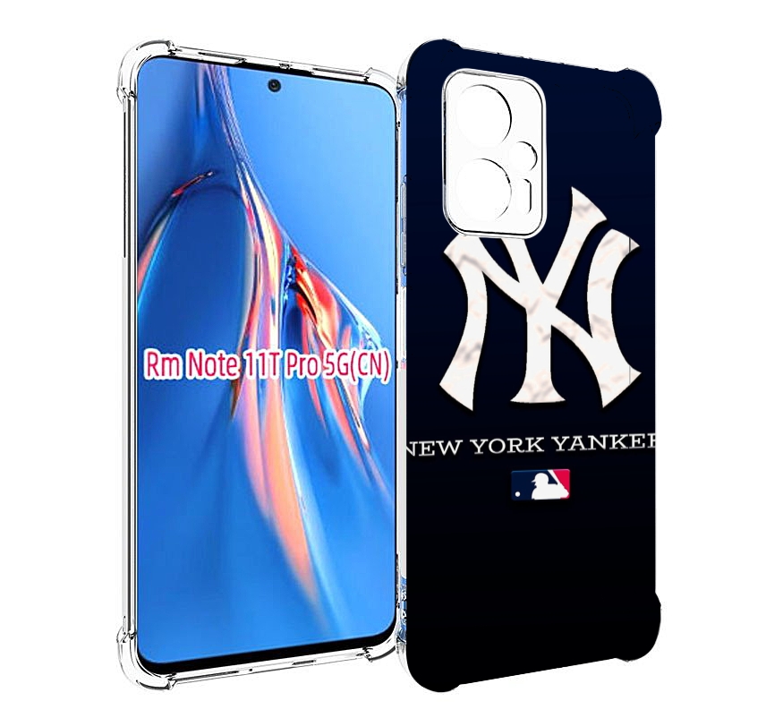 

Чехол MyPads нью оирк янкис беисбол для Xiaomi Redmi Note 11T Pro / 11T Pro Plus / Po..., Прозрачный, Tocco