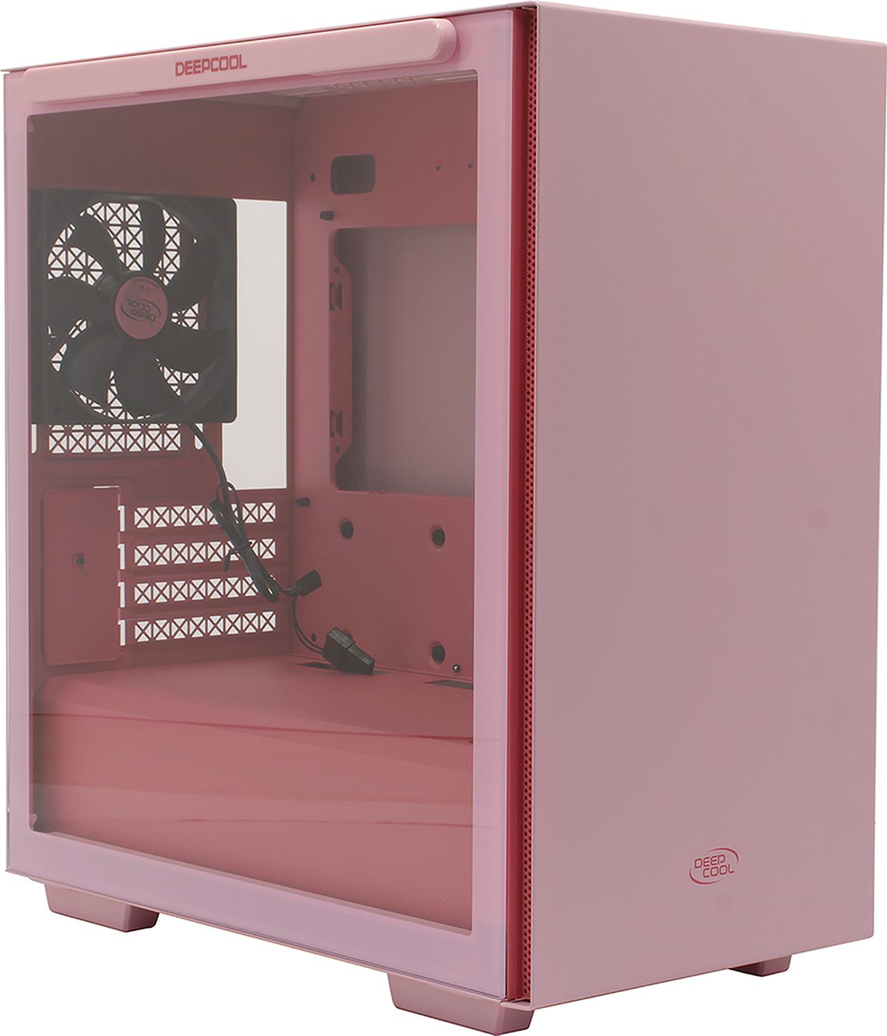 Корпус компьютерный DEEPCOOL Macube 110 (R-MACUBE110-BKNGM1N-G1) Pink