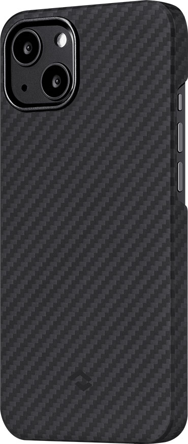 фото Чехол pitaka magez 2 (ki1301m) для iphone 13 (black/grey)